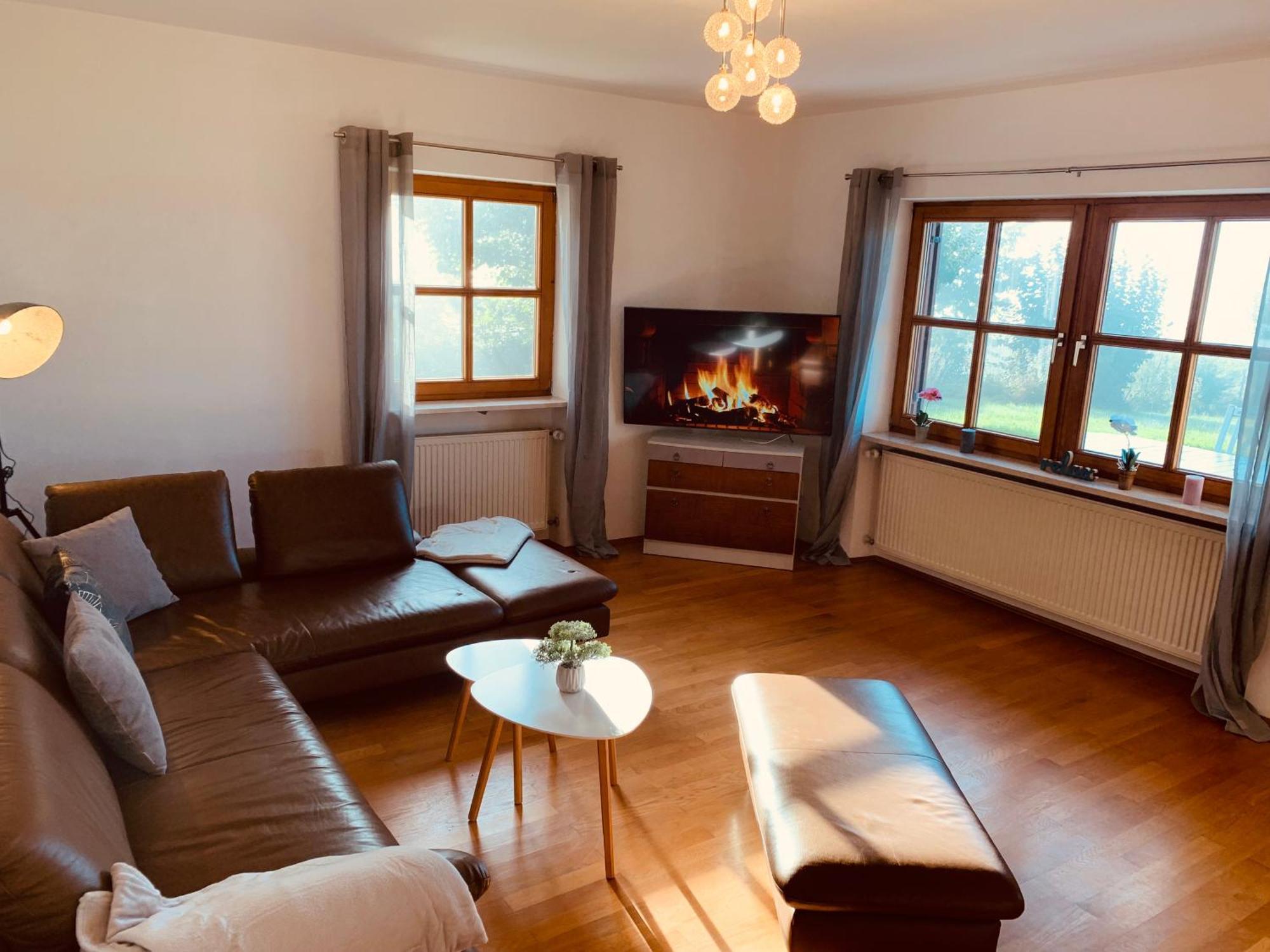 Adlerhorst, 4 Schlafzimmer, Blick In Die Alpen, Parkplatz Thyrnau 外观 照片